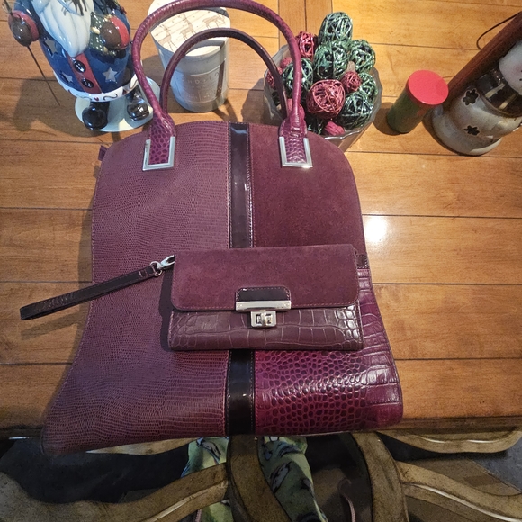 Elegant Purple Women's Bag Set - Picture 4 of 16